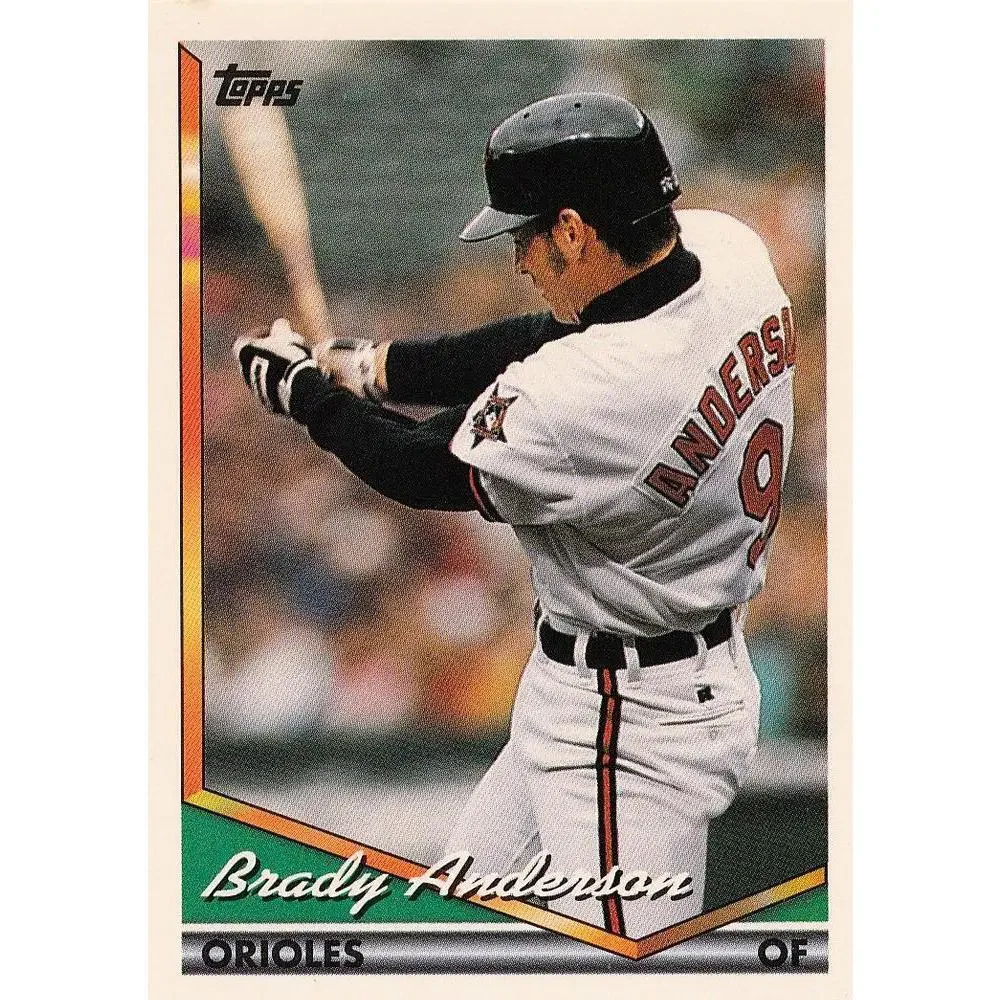 1994 Topps Brady Anderson # 145 Baltimore Orioles